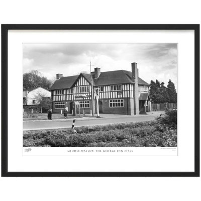 Middle Wallop, The George Inn C1965 by Francis Frith - Single Picture Frame Print