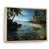 White Picture Framed