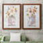 Mini Bouquet I - Ensemble de 2 peintures sur toile encadrées-764017705-764017707