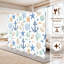 Cloison pliante 6 panneaux paravent Royal Nautical Anchors Starfish Shells Corail couleurs pastel Toile Séparateur de pièce Cloison de protection autoportante Cloison d'intimité-621994380-622054971