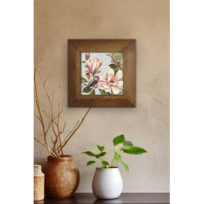 Peinture décorative encadrée