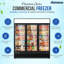 72 Cubic Feet 3 Doors Commercial Freezer
