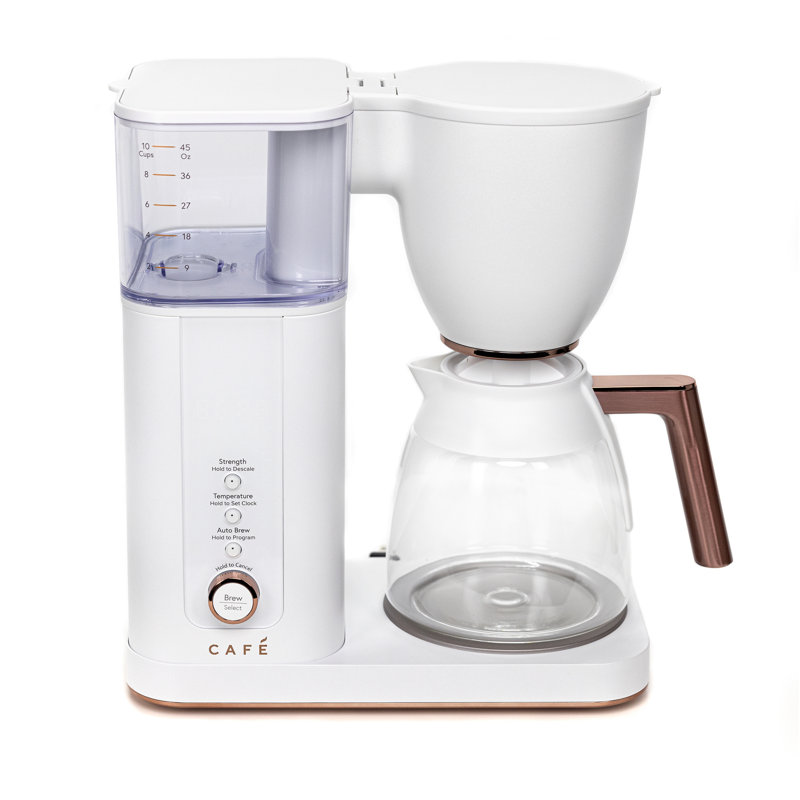Café 10-Cup Specialty Drip Coffee Maker with Glass Carafe
