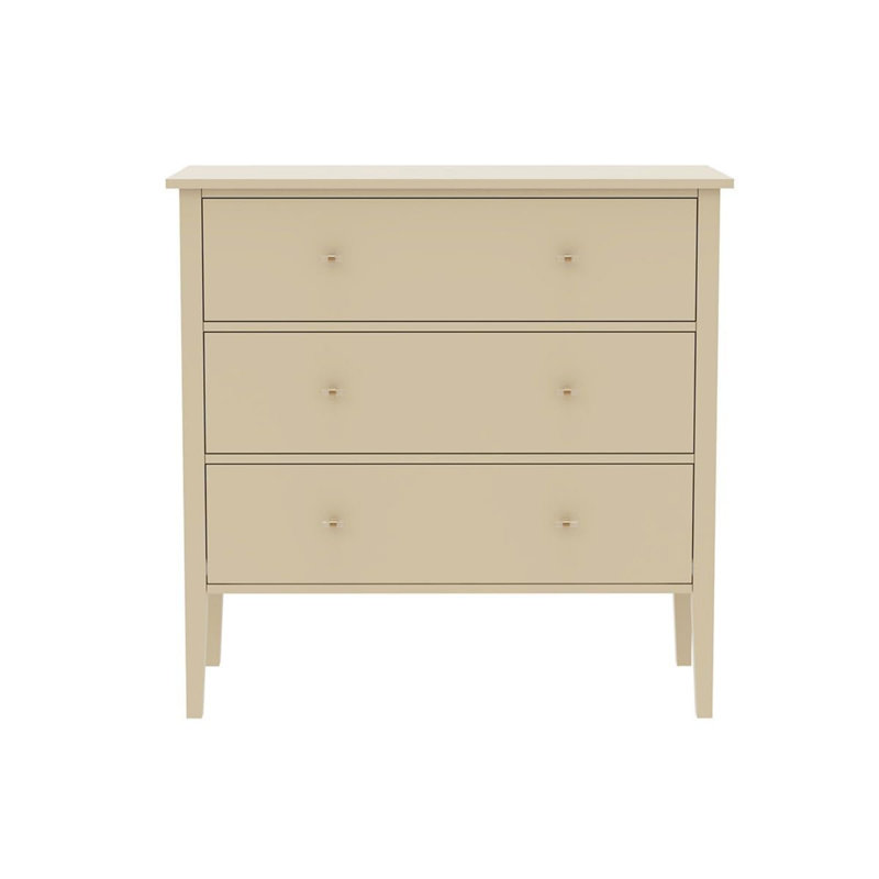 90 cm W Chest of 3 Drawers