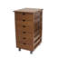 Commode à 6 tiroirs en bambou massif-2102192066