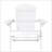 Rustic Acacia Wood Folding Adirondack Chair With Traditional Slats And Durable Design For Outdoor Comfort-342193005