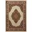 Tapis décoratif rétro multicolore à motif orange-150513530