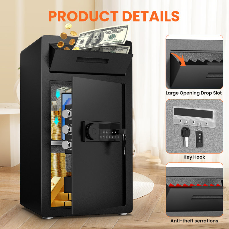 Coffre-fort de 6,5 l