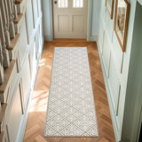 Austell Machine Woven Synthetic Geometric Area Rug