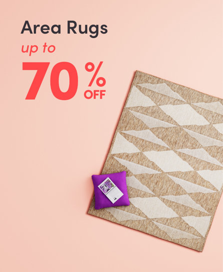 AREA RUGS up to 70% OFF 