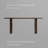 Retro light luxury dining table set