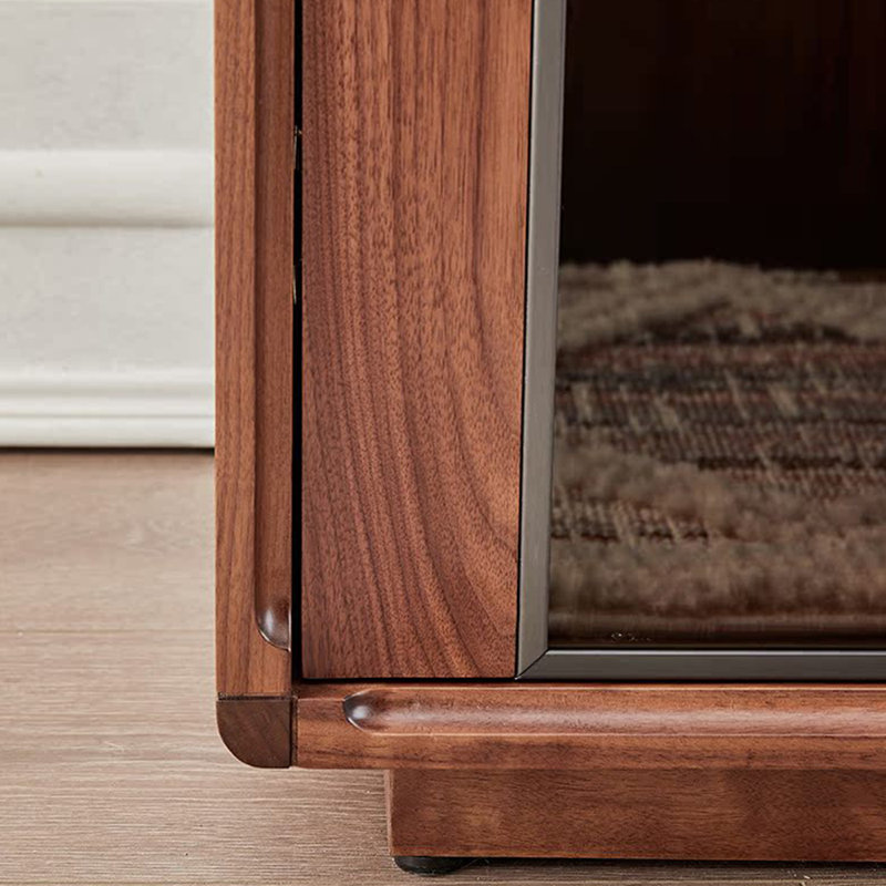 European style light luxury solid wood bookcase