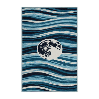  Tapis lavable Hawaiian Moon Over Water