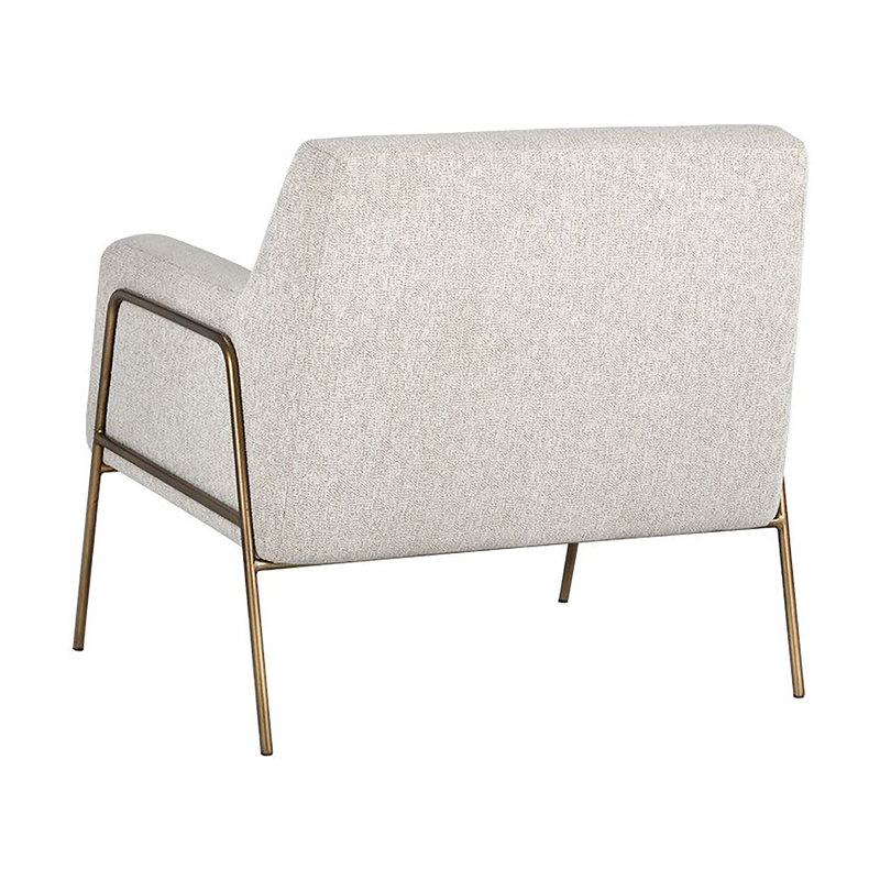 Cybil Armchair, Cream Performance Basketweave