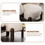 Méridienne simple en bois massif Vintage Luxury