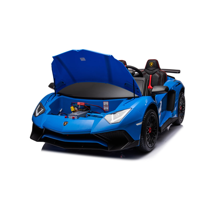 Tour à piles Lamborghini Aventador, Bleu