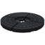 Base de parasol de patio décalée, 4 pièces rondes robustes, 52 litres d'eau ou capacité de sable de 112 livres, qualité en porte-à-faux noire 52L d'eau / 112 caractéristiques