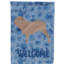 Caniche en polyester à 2 côtés 40 x 28 po standard welcome drapeau maison-957493035