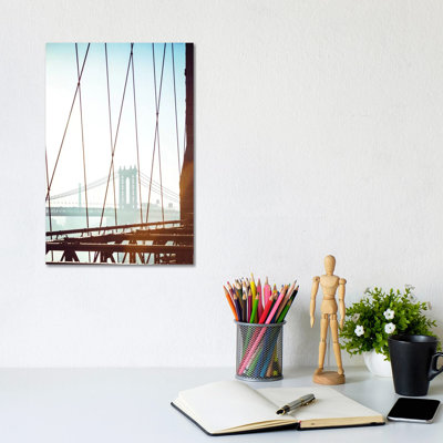 NYC Stroll II by Sonja Quintero - Wrapped Canvas Print