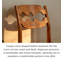 Chaise d'appoint rustique avec dossier sculpté à la main