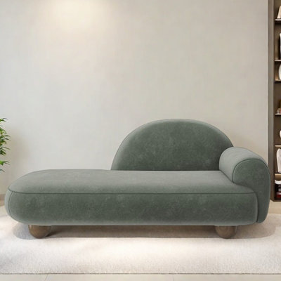 Fauteuil inclinable en flanelle d'éponge à haute élasticité