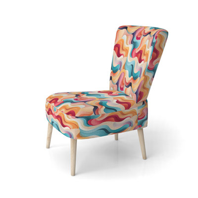 Chaise d'appoint contemporaine rembourrée Soft Soft