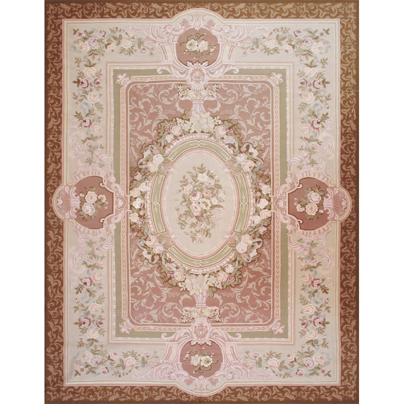 Abusson One-of-a-Kind 9'2" X 11'10'' Hand Knotted Area Rug