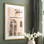 Blush Architecture Study V, reproduction encadrée - bois massif-1972025990