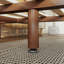 Base de lit plateforme en bambou massif avec lattes de soutien-125069618-125069619