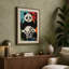 Serene Panda Garden Boho - Wrapped Canvas-770866917-770866920