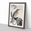Jay on a Tree Branch by Ohara Koson - Picture Frame Art Print-55610007-55610008
