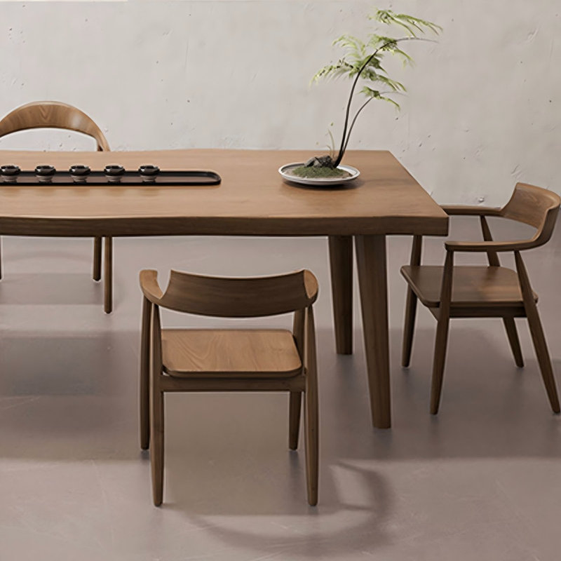 Table de salle à manger rectangulaire, H 29,53 po x L 62,99 po x l 31,5 po