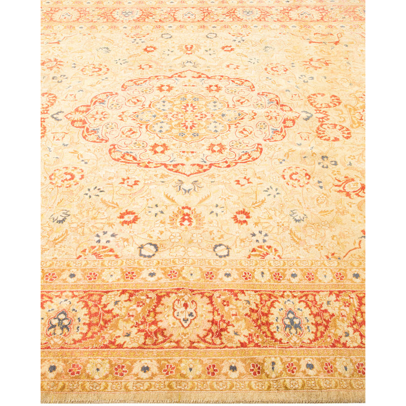 Classic One-of-a-Kind 6' 1" X 8' 10" Hand Knotted Area Rug