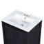 Ensemble de meuble-lavabo 48 po avec lavabos doubles (séparés), lavabos doubles en céramique, tablette de rangement et portes à fermeture en douceur 48 po