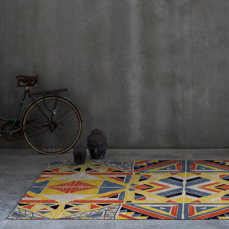 Lomita Oriental Area Rug, Rectangle 120 x 170cm