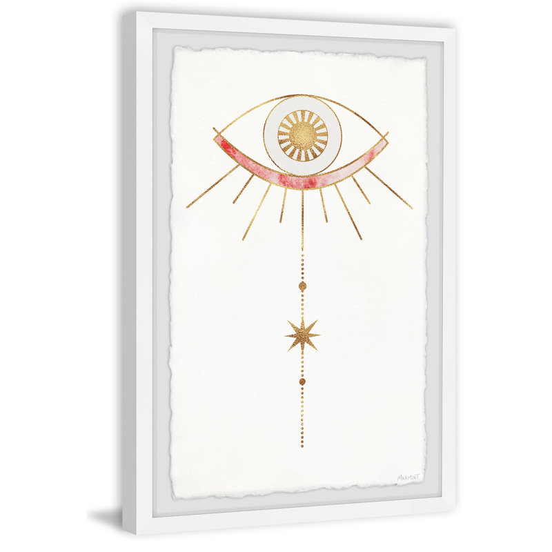«Flashes Of Light», reproduction encadrée, H 30 po x l 20 po
