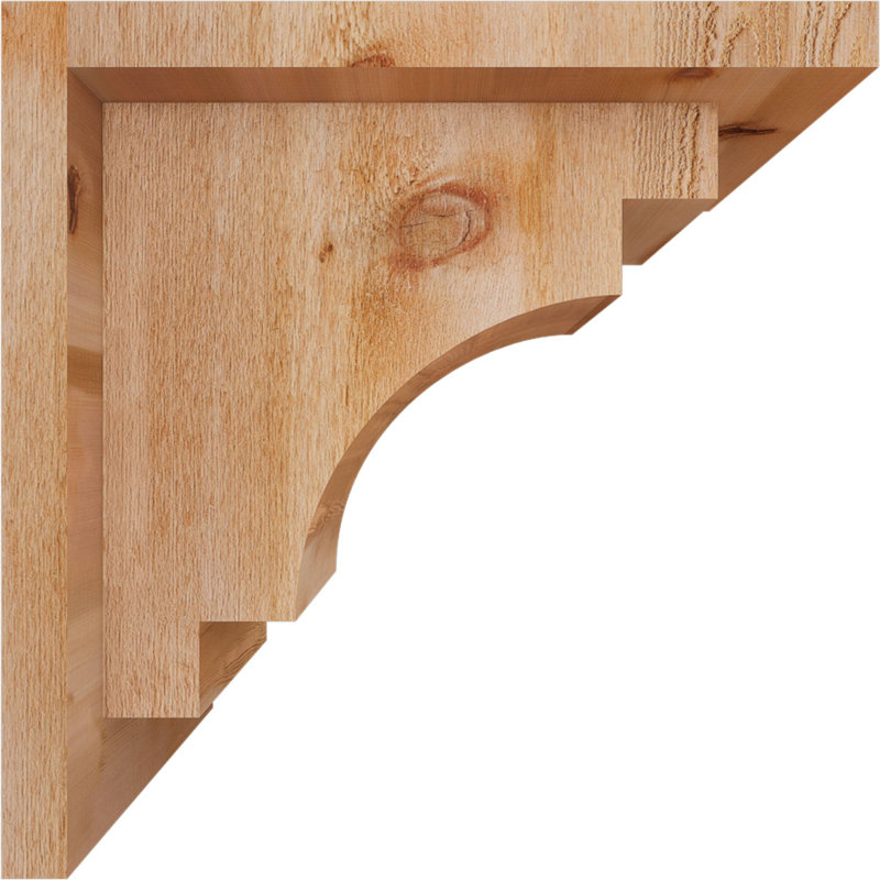 Corbeau méditerranéen avec contre-plaque, H 10 po x l 6 po x P 10 po, Cèdre rouge, Sciage brut