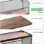 Perlas Floating Shelf and Accent Shelf