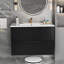Meuble-lavabo 30 po avec lavabo en céramique-628863397