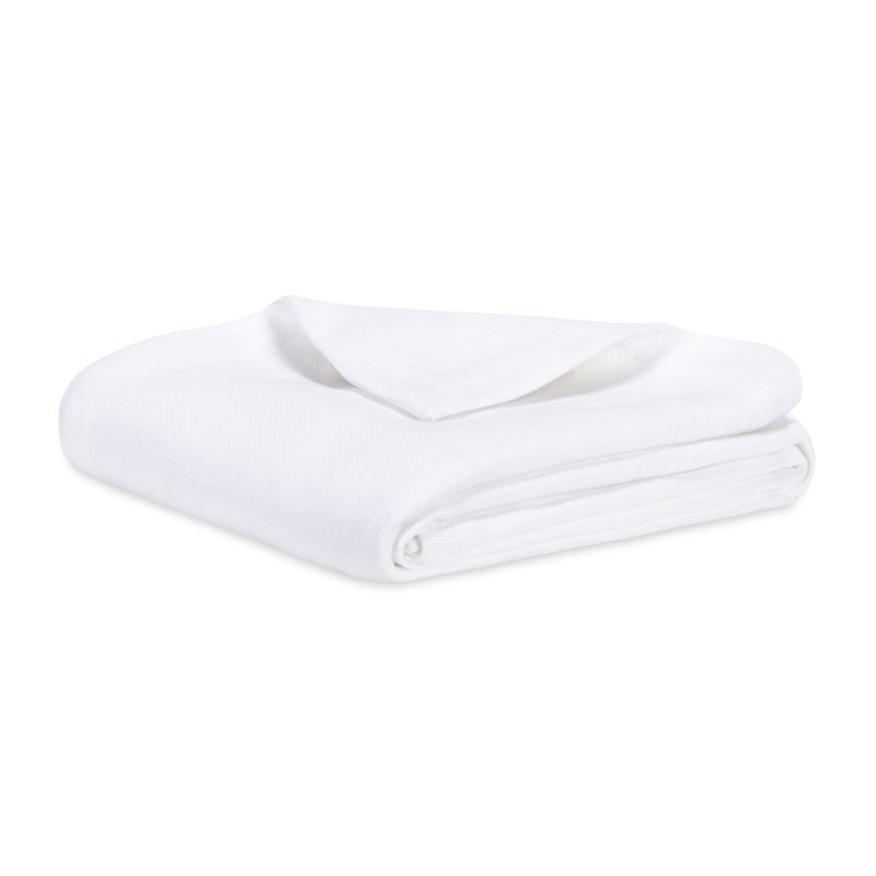 Oxford Blanket, White, Twin