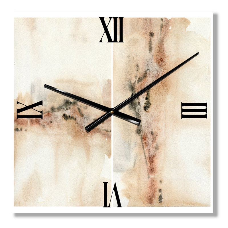 Horloge murale AbstractSpots, Moyen