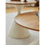 TABLE RONDE BLANC + BOIS