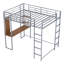 Lit mezzanine double en métal-575785275
