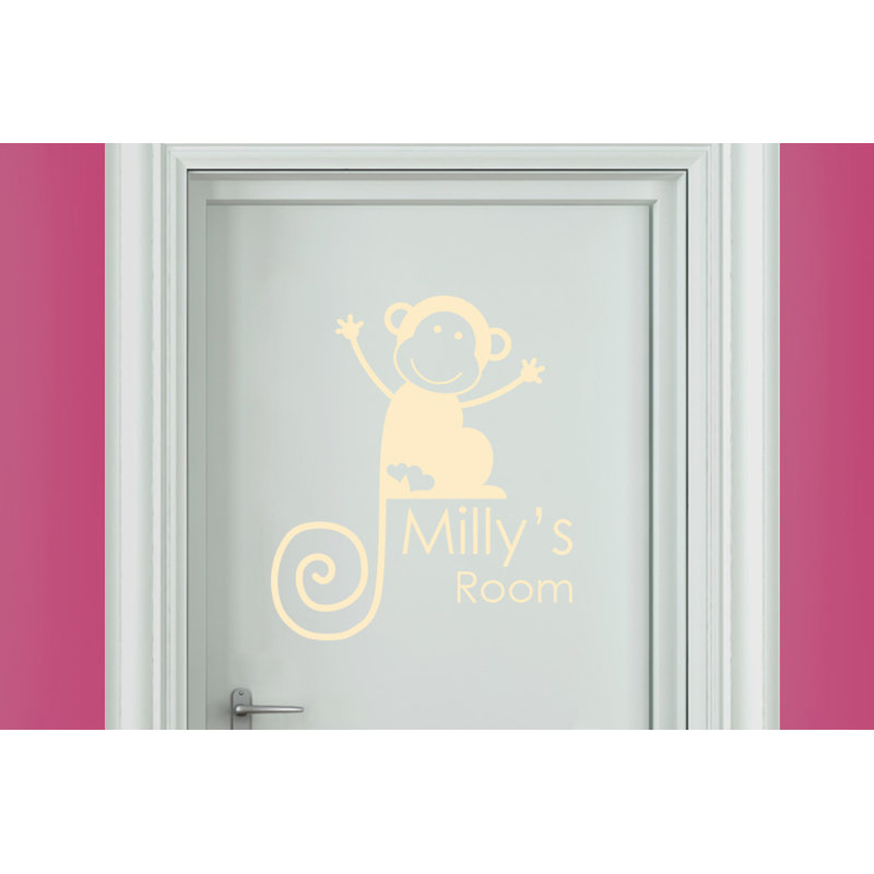 Animals Wall Decal, Beige