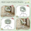 Chaise de bureau l 21 po avec roulettes-41672642-41672647