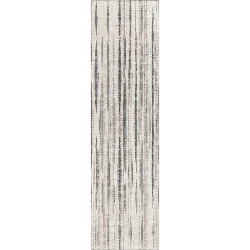 Tapis de couloir ivoire Amiko
