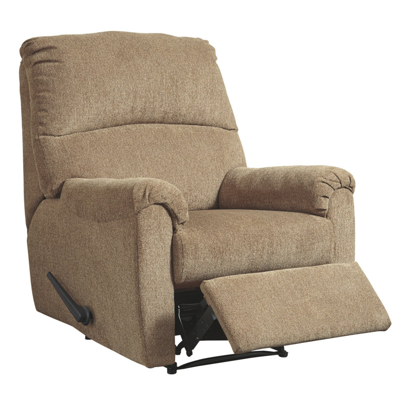 Pinegar Upholstered Recliner, Mocha Polyester