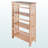 Marco Natural Finish 3-Section Foldable Bookcase Shelf, 41.85'' H X 25.75'' W X 11.99'' D