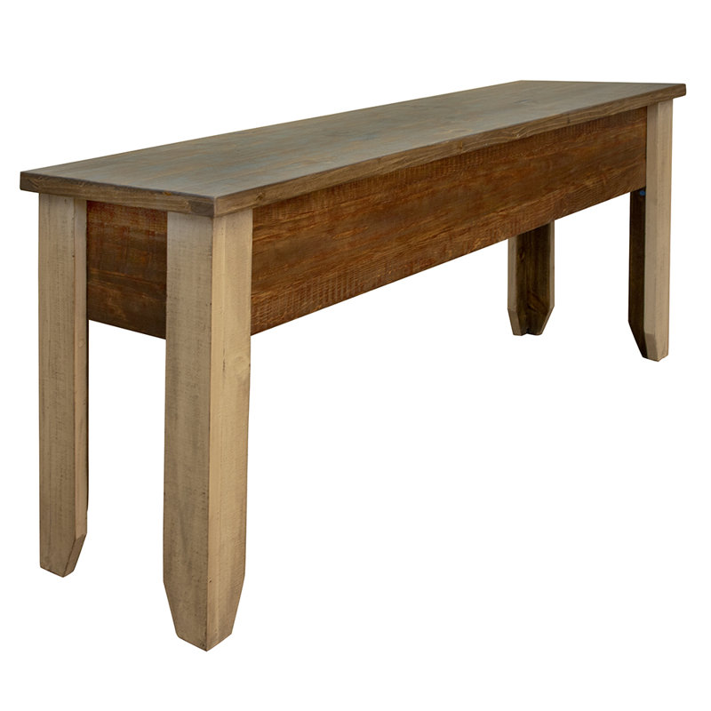 Antique Multi-colour Counter Height Sofa Bar Table