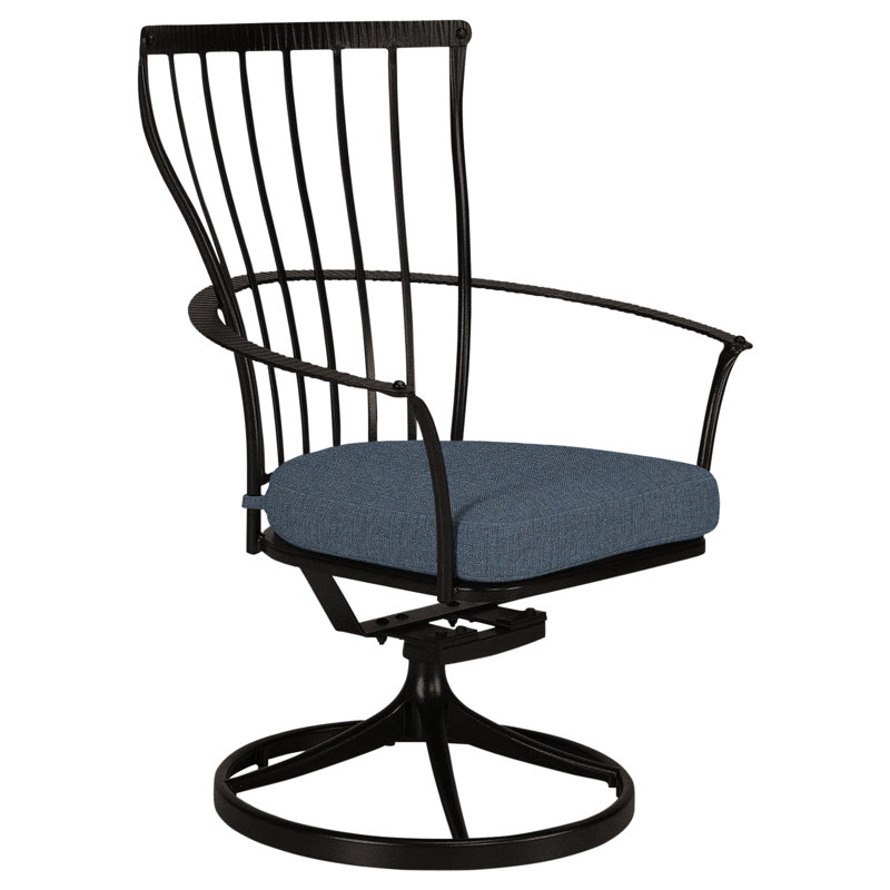 Monterra Outdoor Rocker Chair, Flagship Stone Sunbrella®, Carbon Black